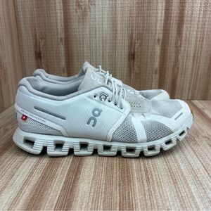 On Running Cream Athletic Shoes